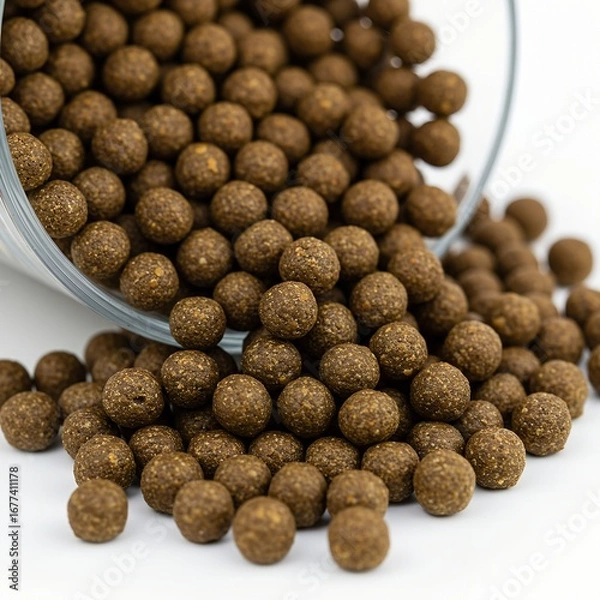 Fototapeta fish pellets