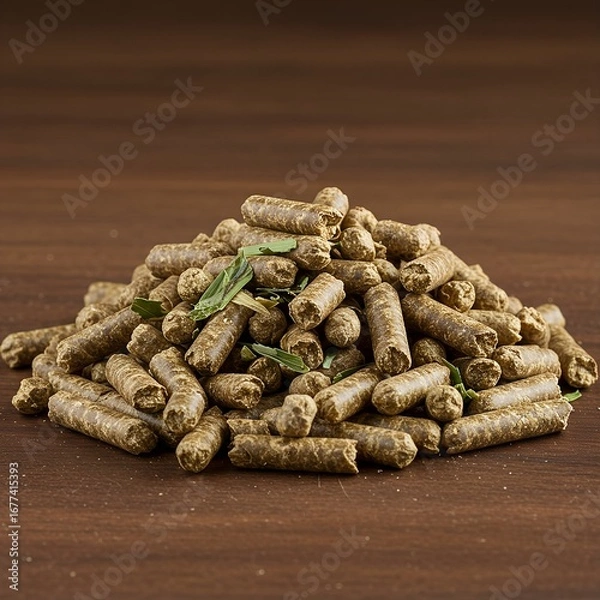 Fototapeta animal feed pellets