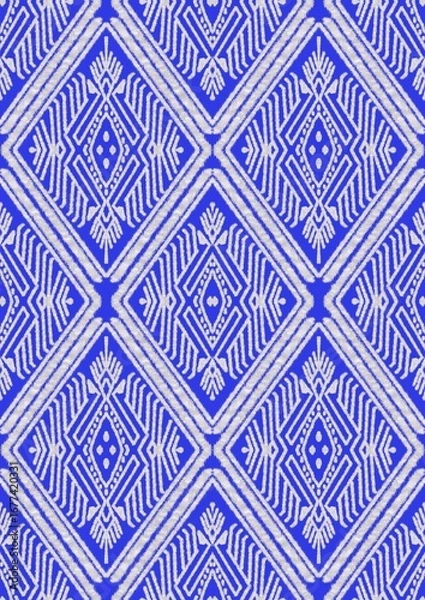 Fototapeta seamless pattern with geometric shapes