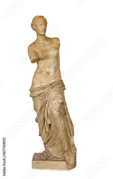 Fototapeta Venus de Milo statue, isolated