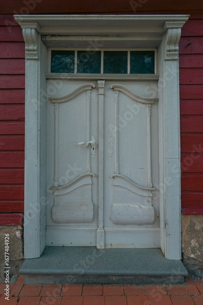 Obraz  Cēsis is one of the oldest towns in Latvia, known for its cobblestone streets, wooden and stone houses, rich history, and unique medieval atmosphere.