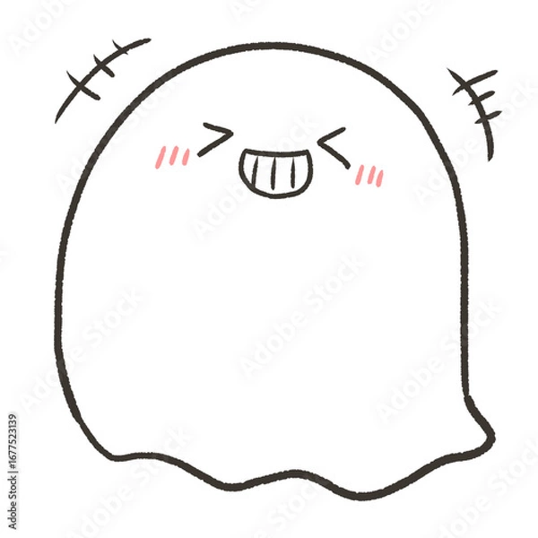 Fototapeta 笑うおばけ