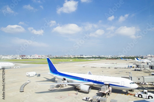 Obraz 羽田空港 国際線旅客ターミナル 展望デッキからの眺め