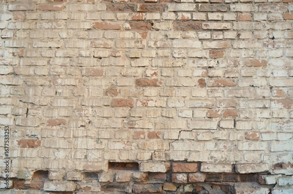 Fototapeta old brick wall