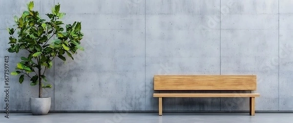 Obraz Modern Minimalist Room Design