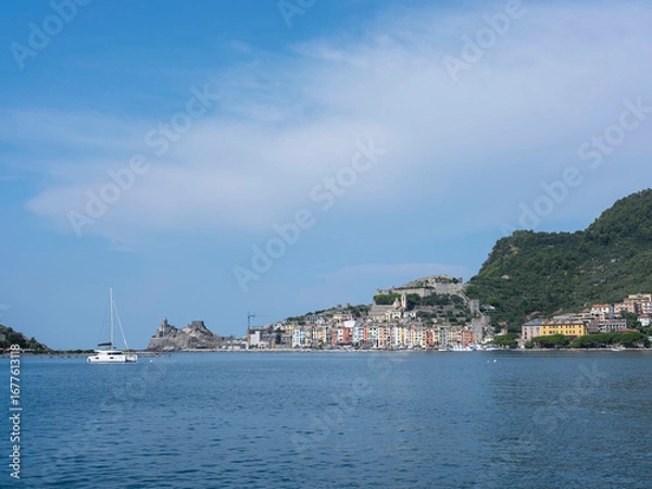 Fototapeta Porto Venere am Meer in Italien