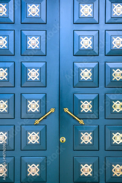 Obraz La puerta azul 