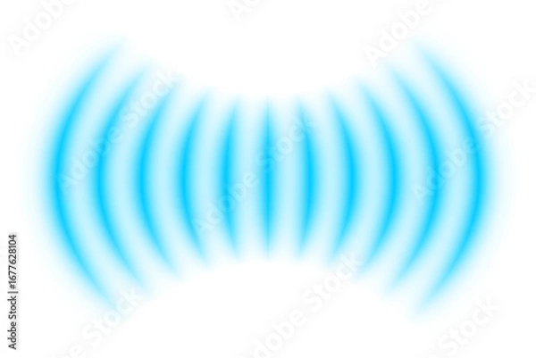 Fototapeta Transparent png blue cyan neon glowing glow light line rays beam decoration flower radiant shine effect futuristic energy streak shimmer flare background design