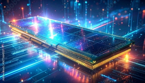 Obraz High-tech circuit board (1)