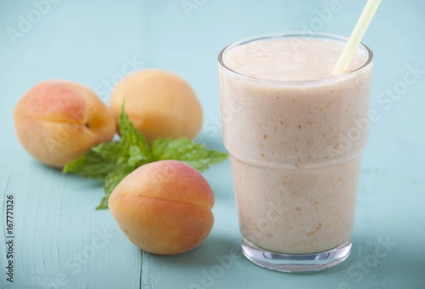Obraz Smoothies with apricot