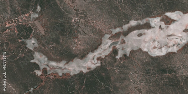 Obraz dark breccia marble high resulation texture 