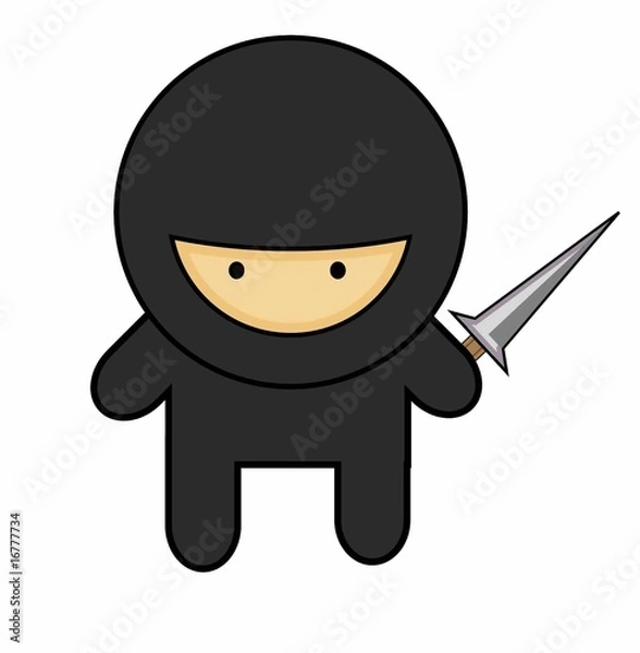 Obraz ninja