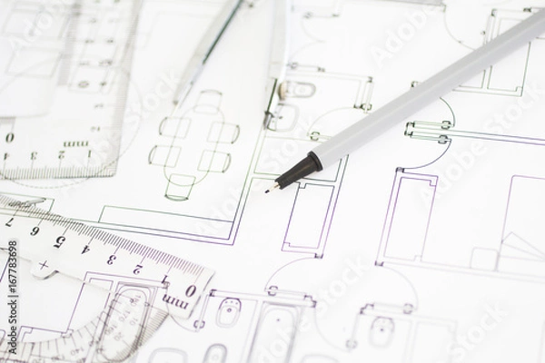 Obraz construction plans