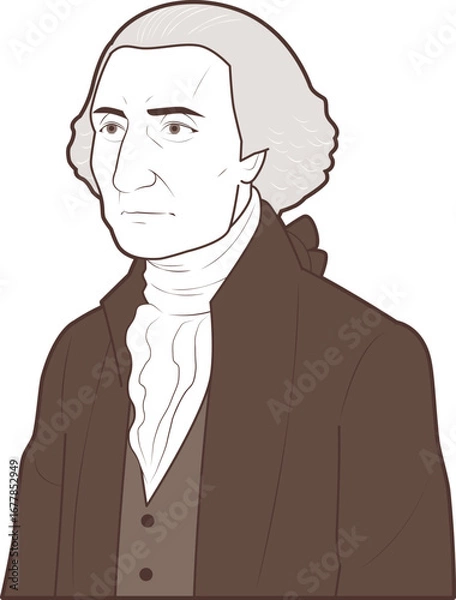 Fototapeta 昔のアメリカ大統領っぽい人