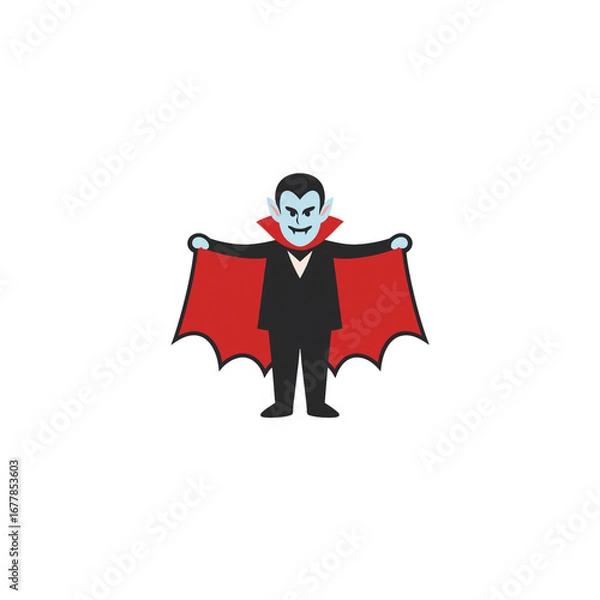 Obraz 吸血鬼のカラーアイコン、素材、背景なし、資料作り、ドラキュラ、ハロウィン