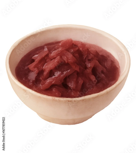 Fototapeta cabbage stew watercolor illustration PNG with transparent background and rustic hearty vibe