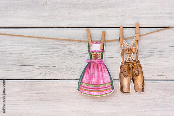 Obraz Tracht -abstrakt-