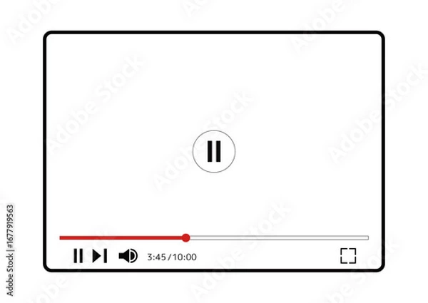 Obraz シークバーのイラスト 01