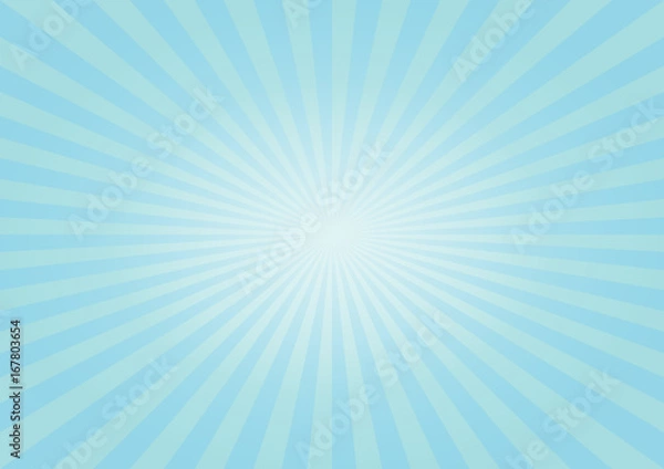 Obraz Abstract light Blue Green rays background. Vector EPS 10, cmyk