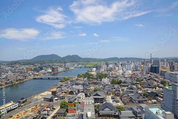 Obraz 松江の街並み