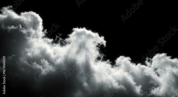 Fototapeta clouds in the dark