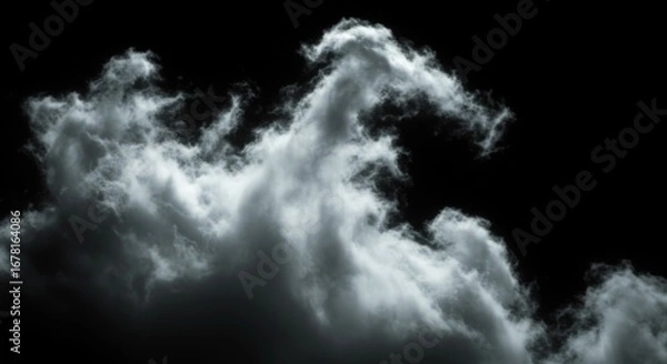 Fototapeta clouds in the dark
