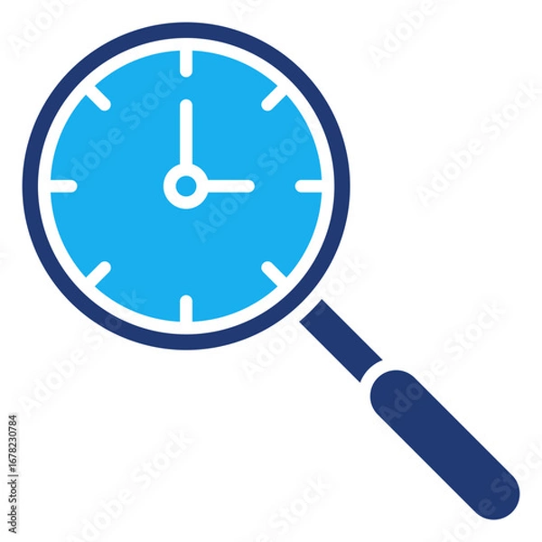 Fototapeta Time Search Icon