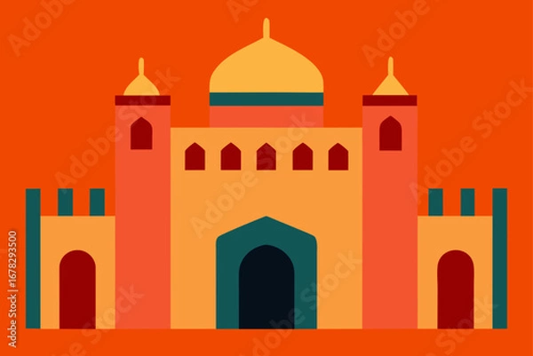 Fototapeta moroccan riad