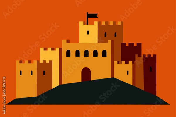 Obraz krak des chevaliers syria