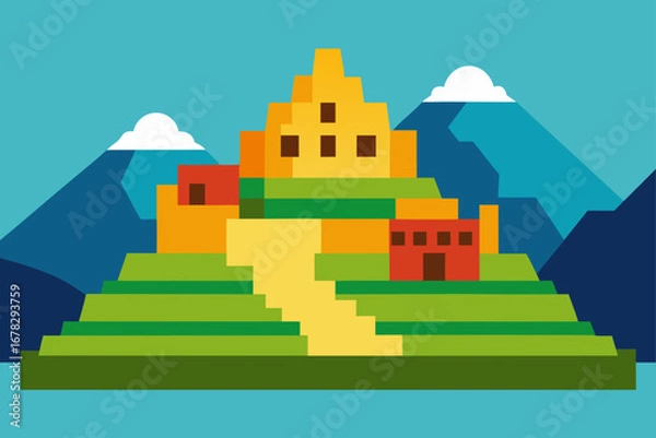 Obraz machu picchu peru