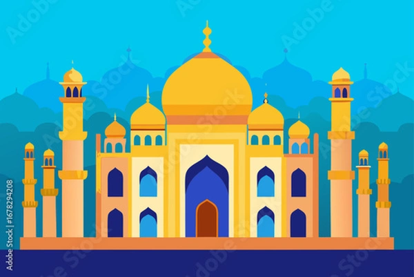 Obraz beautiful mahal india