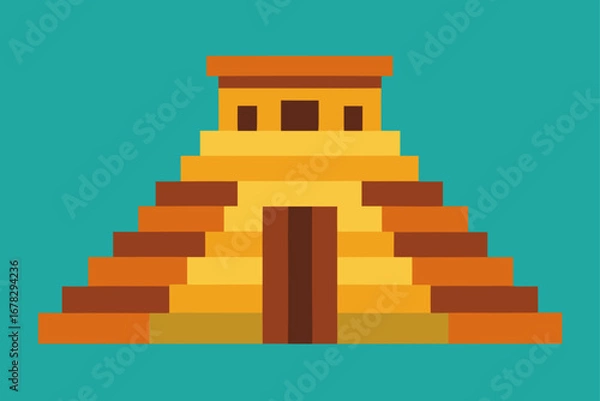 Obraz chichen itza mexico