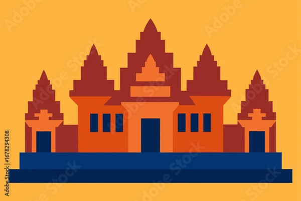 Obraz angkor wat cambodia