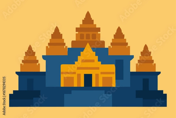 Obraz angkor wat cambodia