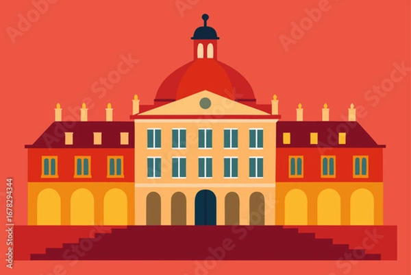 Obraz baroque palace