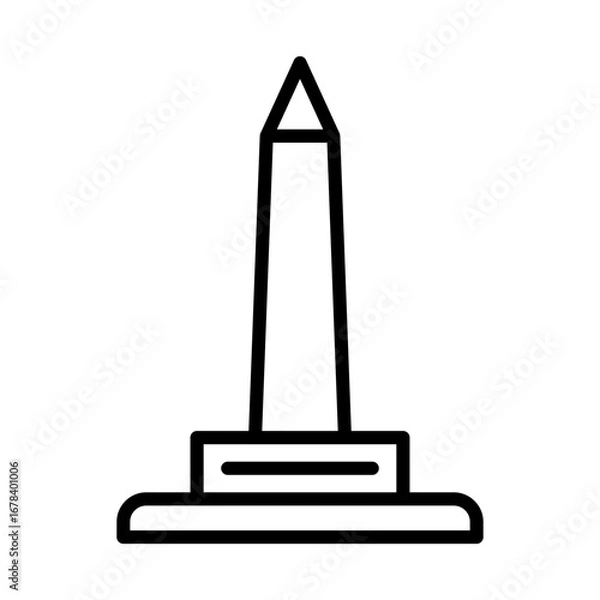 Obraz Obelisk