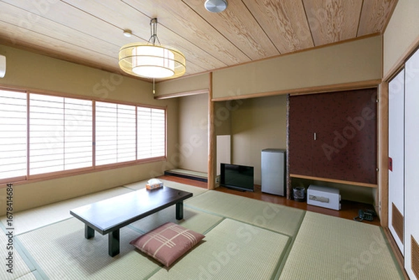 Fototapeta 旅館の和室