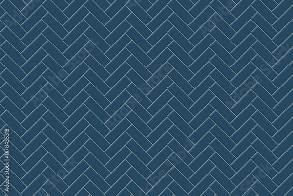 Fototapeta Herringbone floor Herringbone floor seamless pattern. Herringbone texture. Linear cladding surface. Vector.