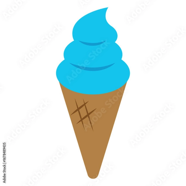 Obraz soda soft serve