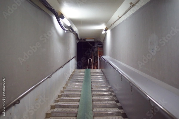 Obraz 地下通路の階段