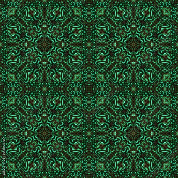 Fototapeta Seamless floral pattern background for design, web, print, batik.