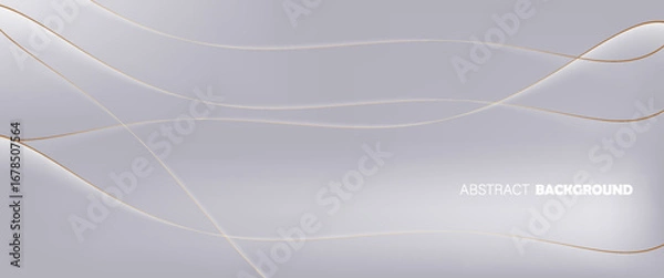 Fototapeta Abstract White and gold textile background.presentation,gradient mess,for product media contens.