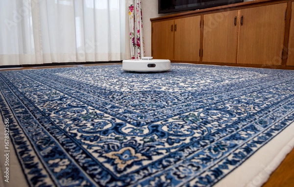 Obraz 家事支援ロボット、自動掃除ロボット、人間に代わり居室の隅々まで自動的に掃除してくれる掃除ロボット