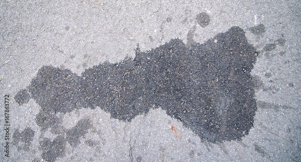 Fototapeta Old white wall