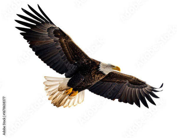 Fototapeta american bald eagle