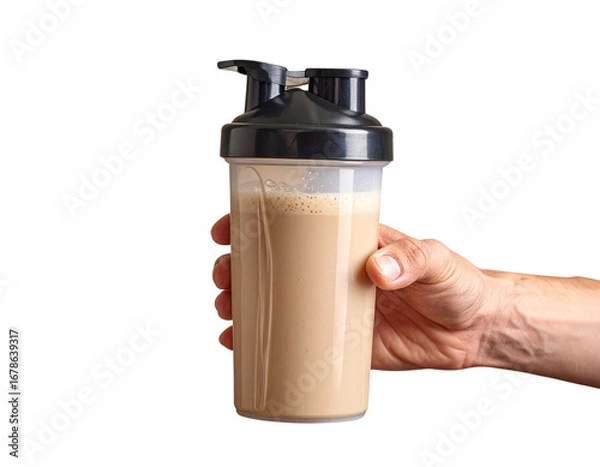 Fototapeta hand holding a spray can