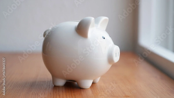 Obraz Financial Growth and Investment Concept with Money, Currency Notes and Business Planning