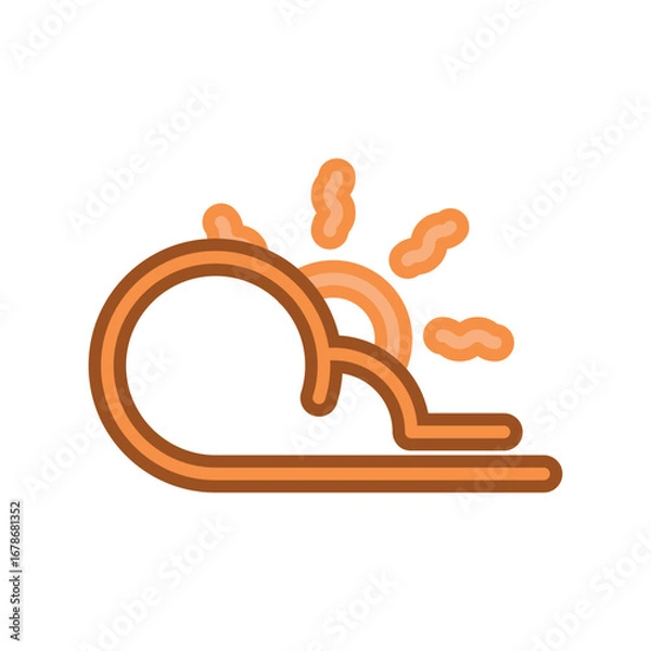 Obraz fog day icon vector design template elegant style