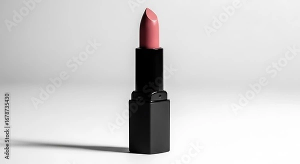 Obraz Elegant pink and peach ombre lipstick product shot studio lighting