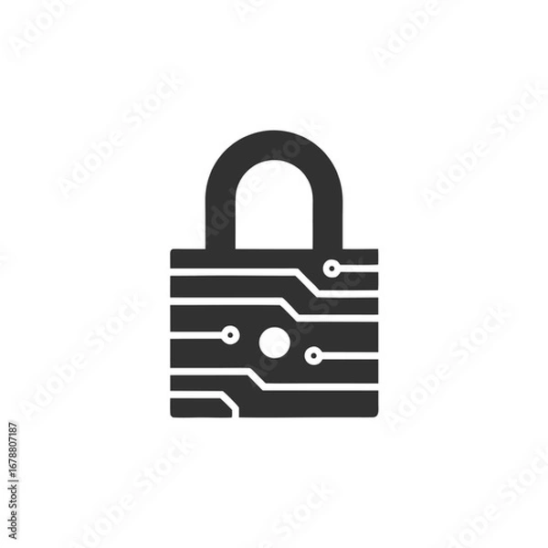 Fototapeta Isolated Black Keyboard on White Background Keyboard Keys Design